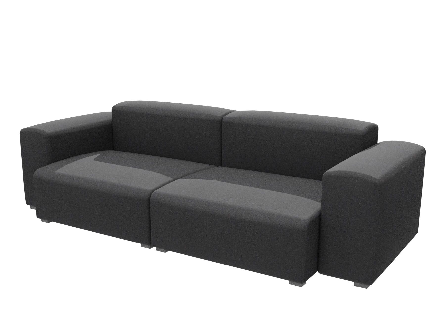 Mags Soft Sofa Low Armrest 2 1/2-seater Combination 1 Hay
