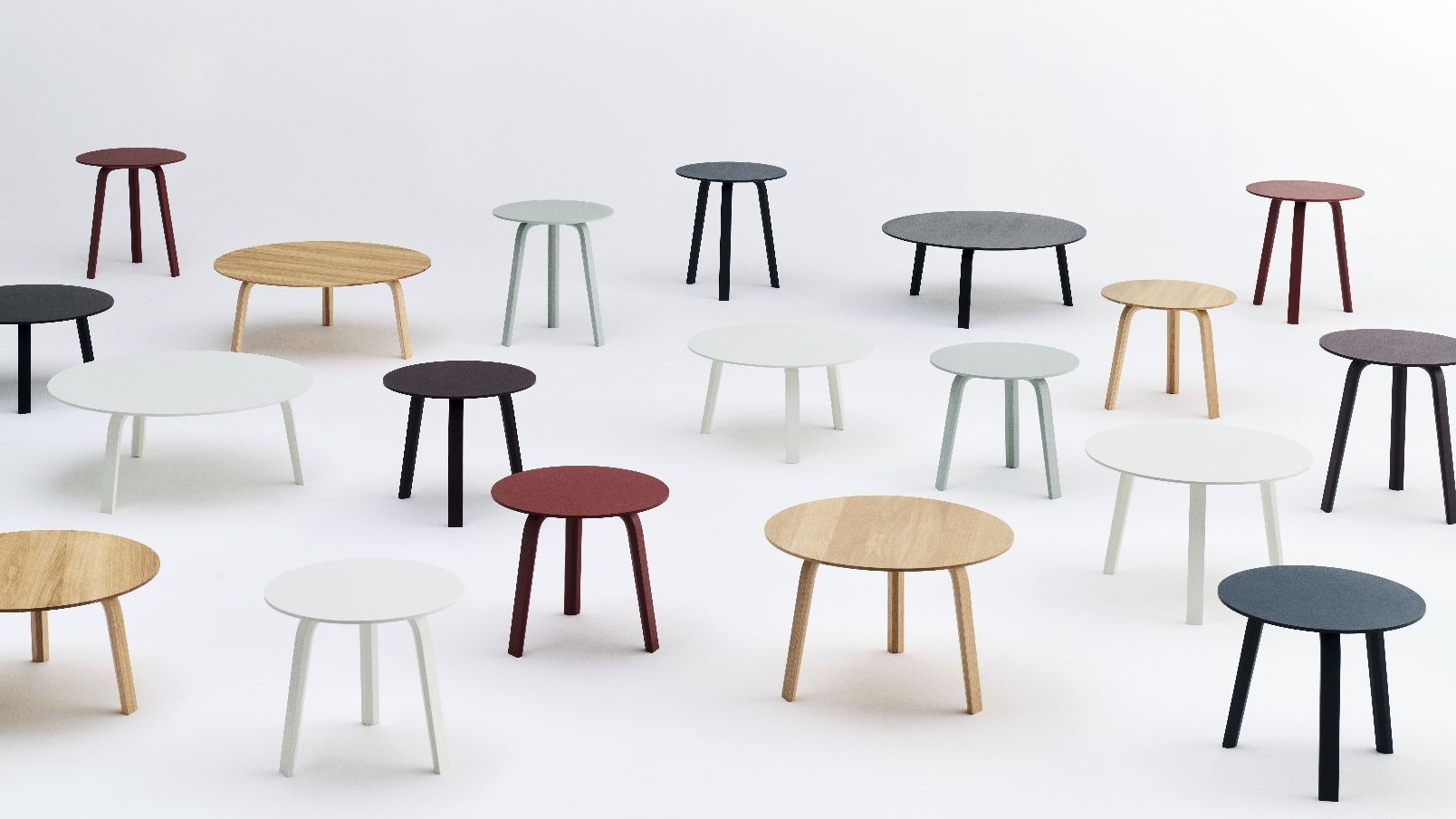 Bella Coffee Table Side Table Ø 45 x H 49 cm Hay