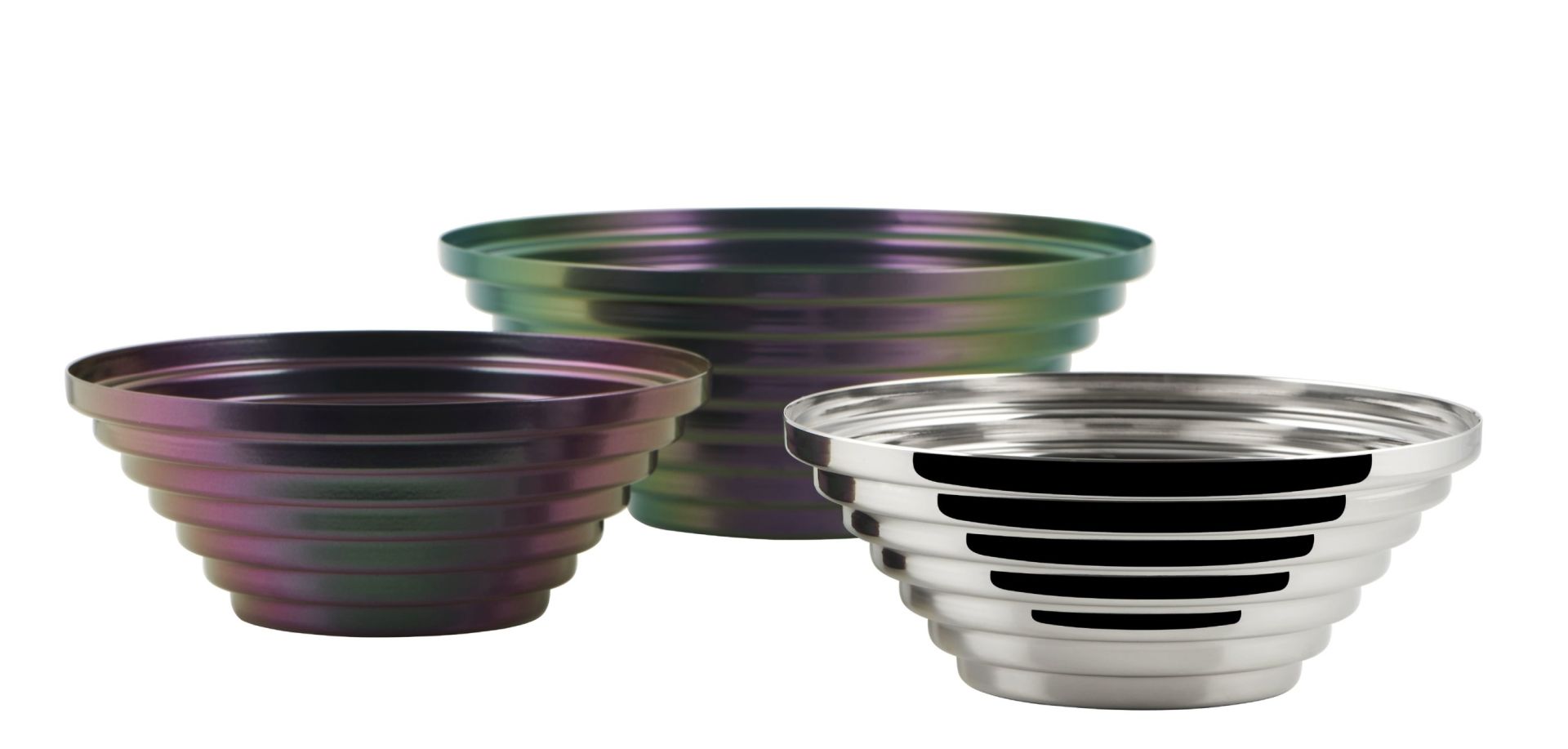 Maya bowl round Purplegreen Ø 20 cm 7320/20PGR Alessi