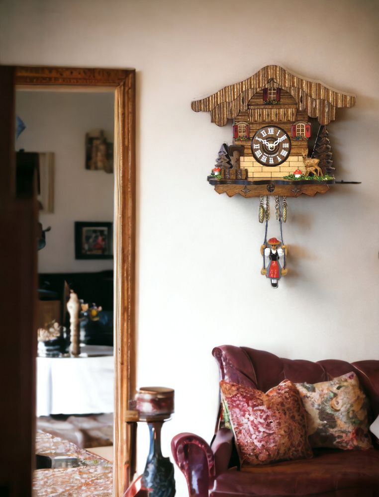 Quartz Cuckoo Clock Miniature Engstler