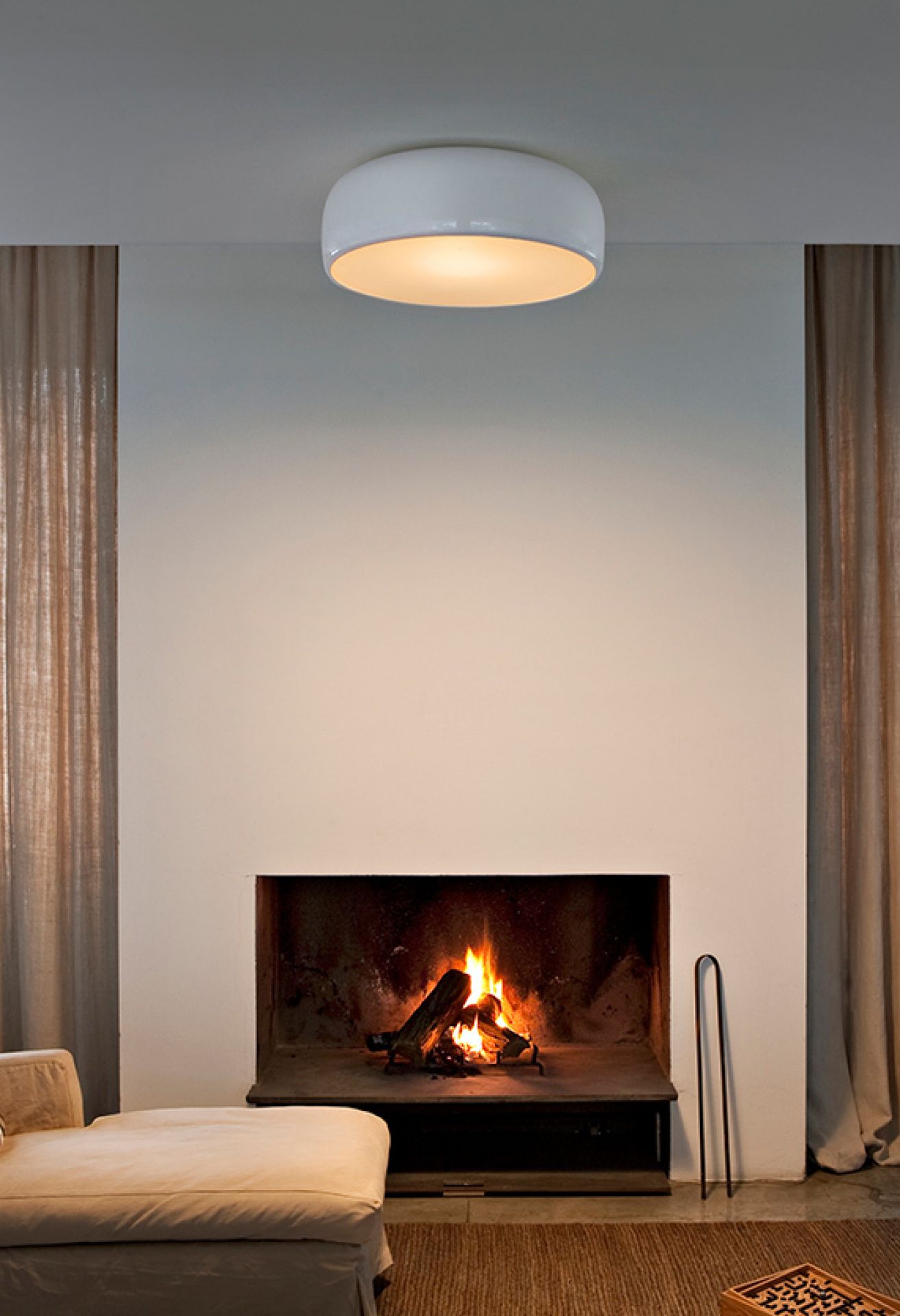 Smithfield C Ceiling lamp Flos black