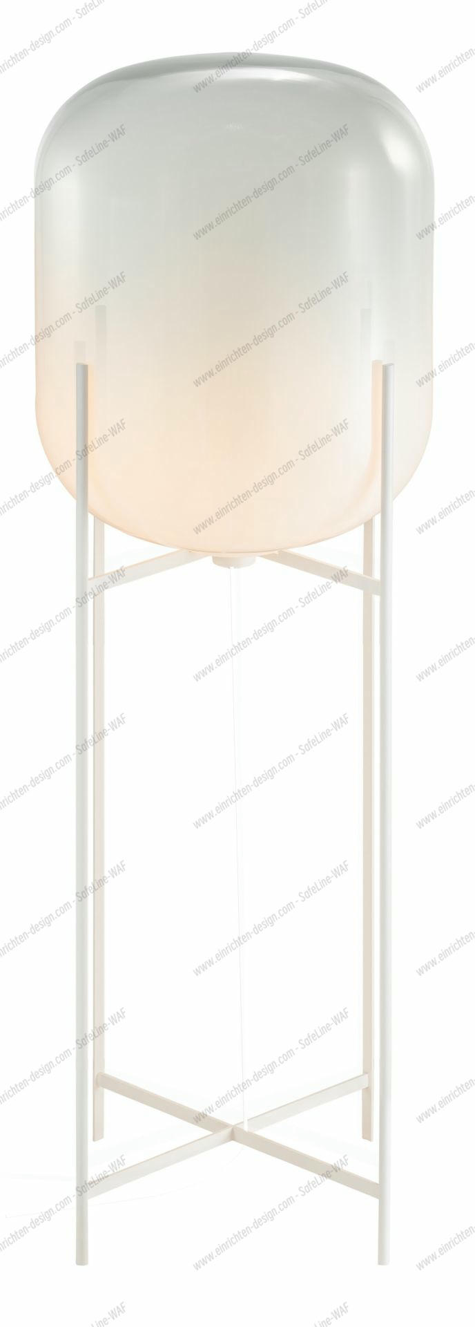 Oda Big floor lamp moonlight white - frame white Pulpo Oda Big floor lamp moonlight white - frame white Pulpo