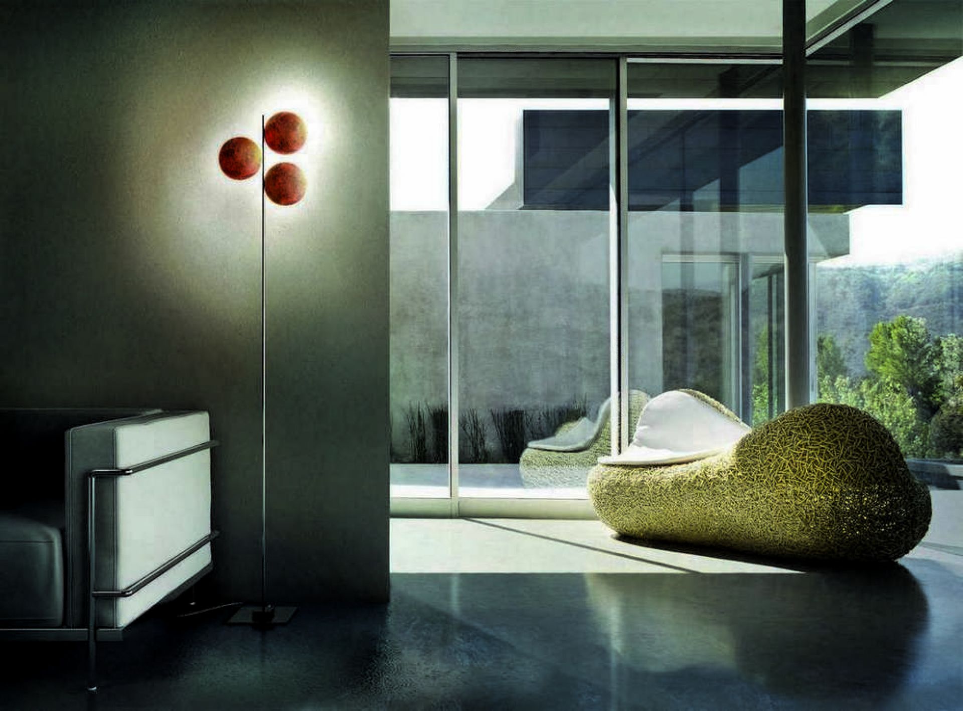 Lederarm F3 floor lamp Catellani & Smith