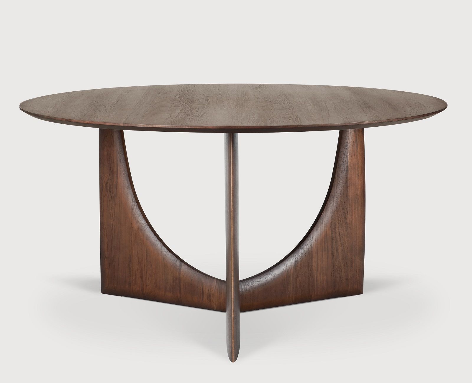 Geometric Table teak brown Ø150 cm Ethnicraft