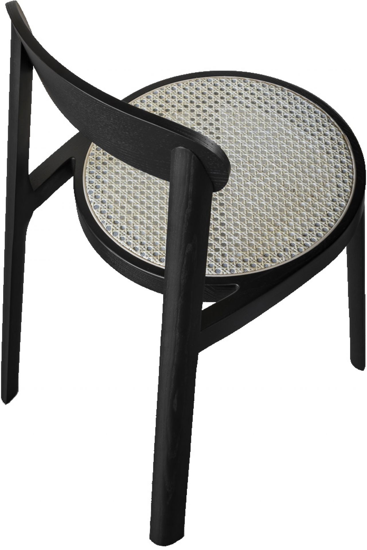 Brulla Chair Ash black stained Miniforms Brulla Chair Ash black stained Miniforms