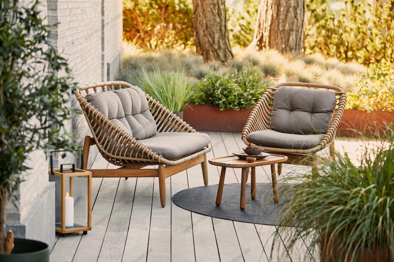 Strington Outdoor Lounge Chair Natural Cane-Line