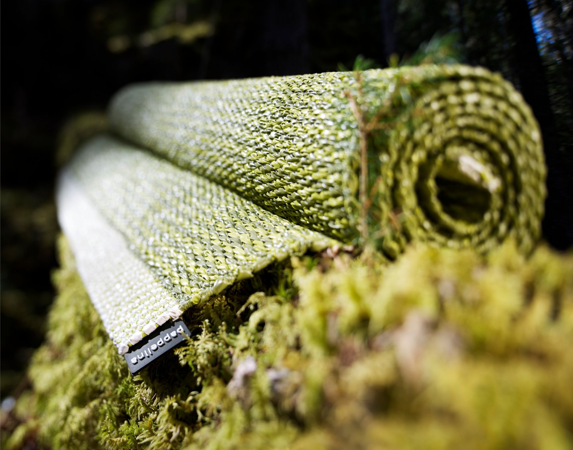 Mono Plastic Carpet 60x250 Pappelina Mud