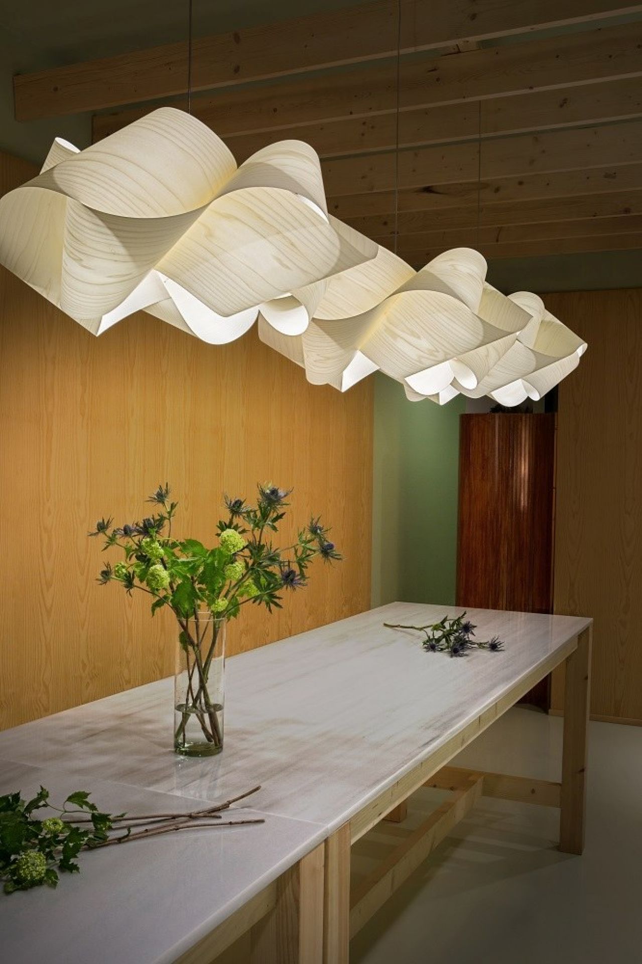 Swirl pendant light small ELFENBEINWEISS LZF Lamps SINGLE PIECES