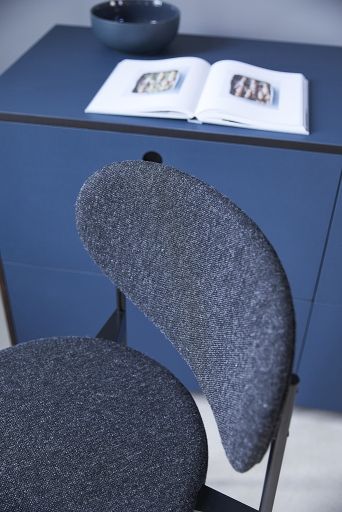 Series 430 Bar Stool Bar stool 75 cm BLACK / REMIX 123 Verpan SINGLE PIECES