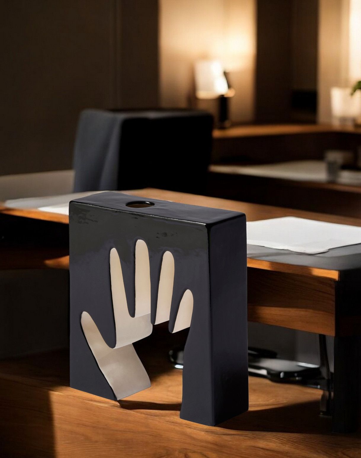 Impronta Mano ceramic vase Cassina