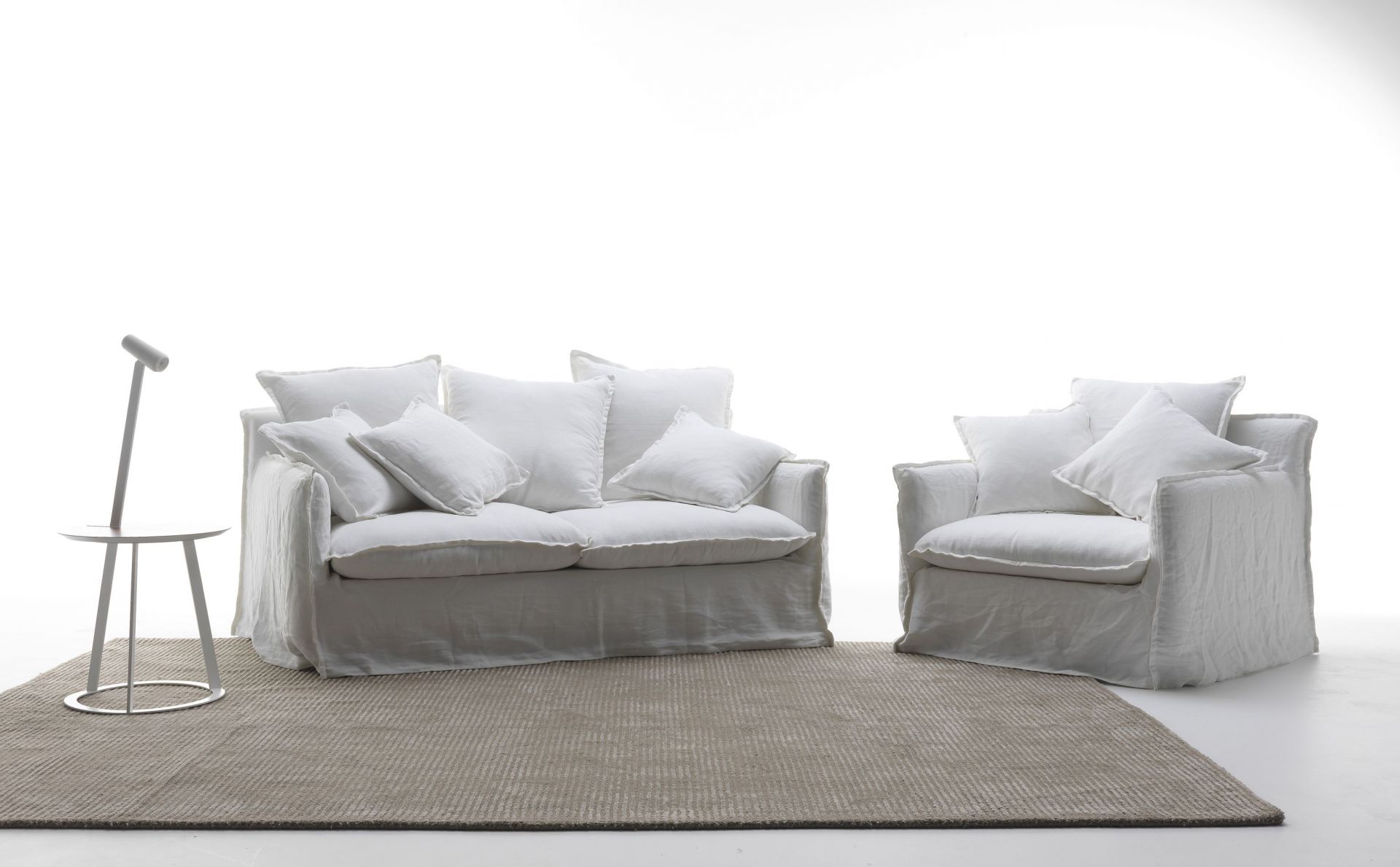 Albino Torcia Side Table white Casamania Horm