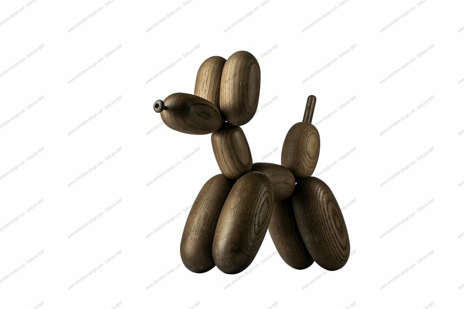 Ballon d’Og Wooden figure Dog Boyhood large Oak smoked SINGLE PIECES