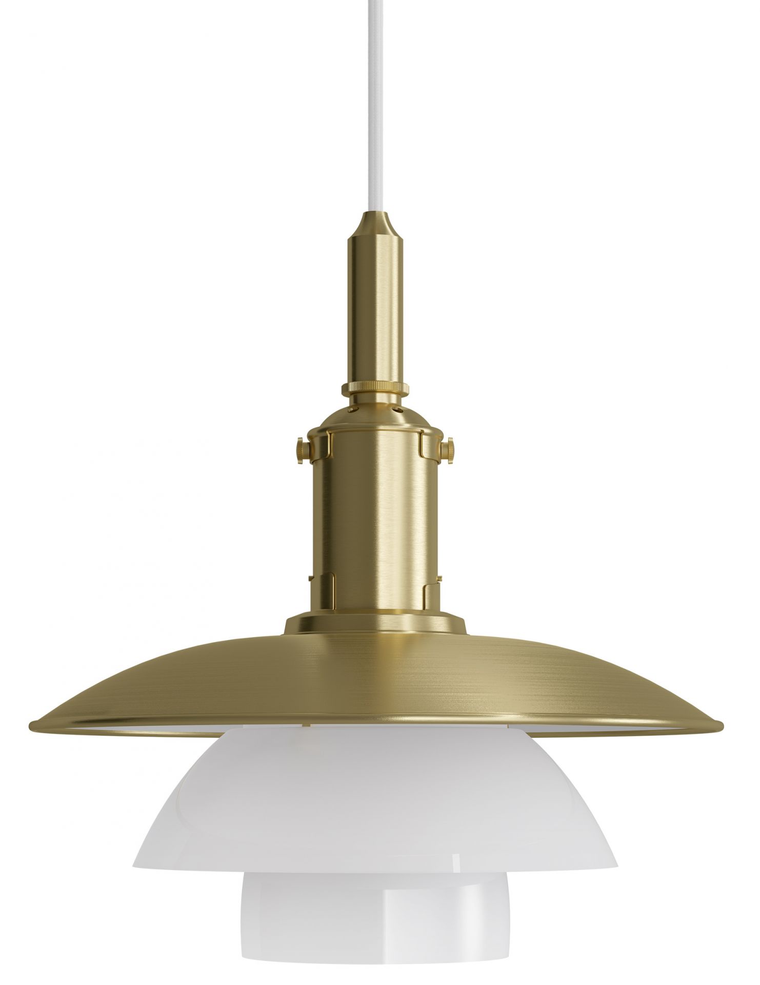 PH 3/3 Pendant lamp brass Louis Poulsen LIMITED EDITION SINGLE PIECES