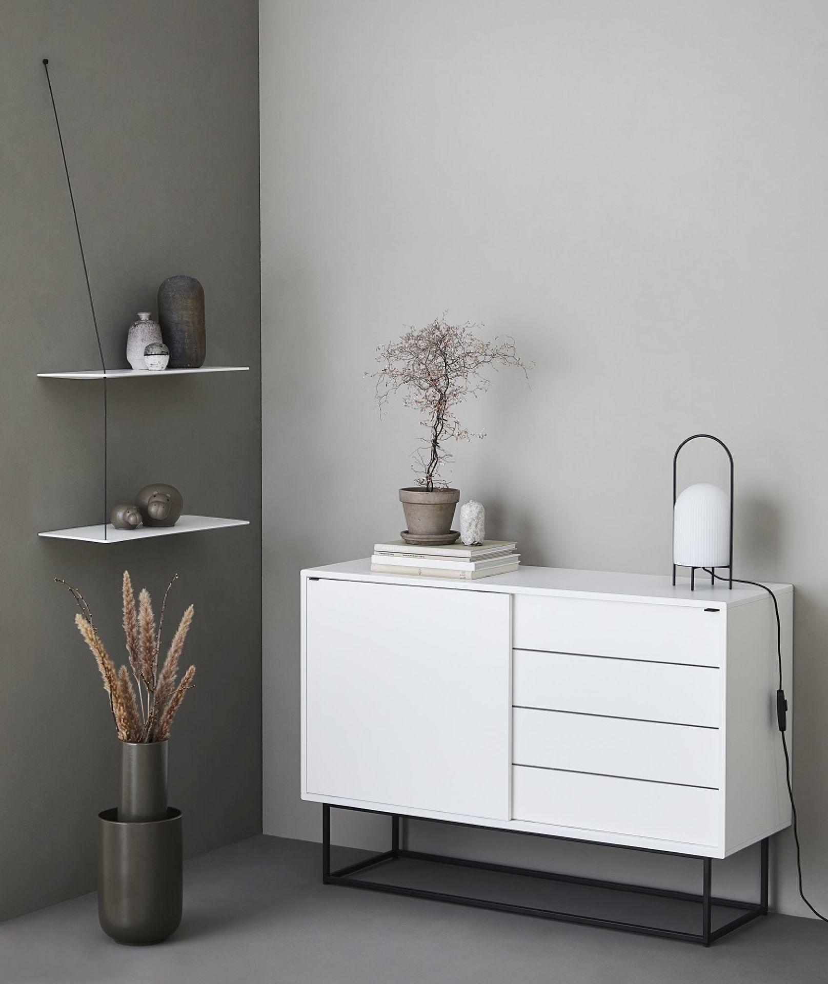 Stedge Wall shelf width 60 cm Woud