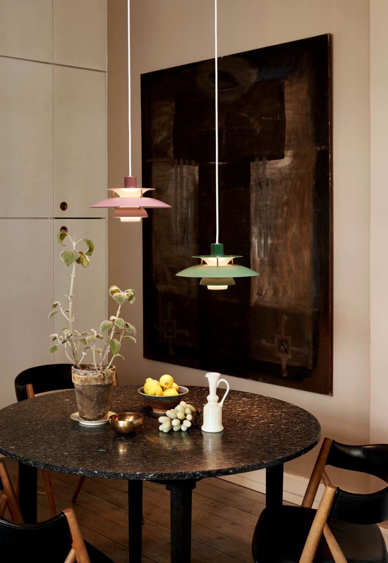 PH 5 Mini Pendelleuchte Louis Poulsen-Hues grau