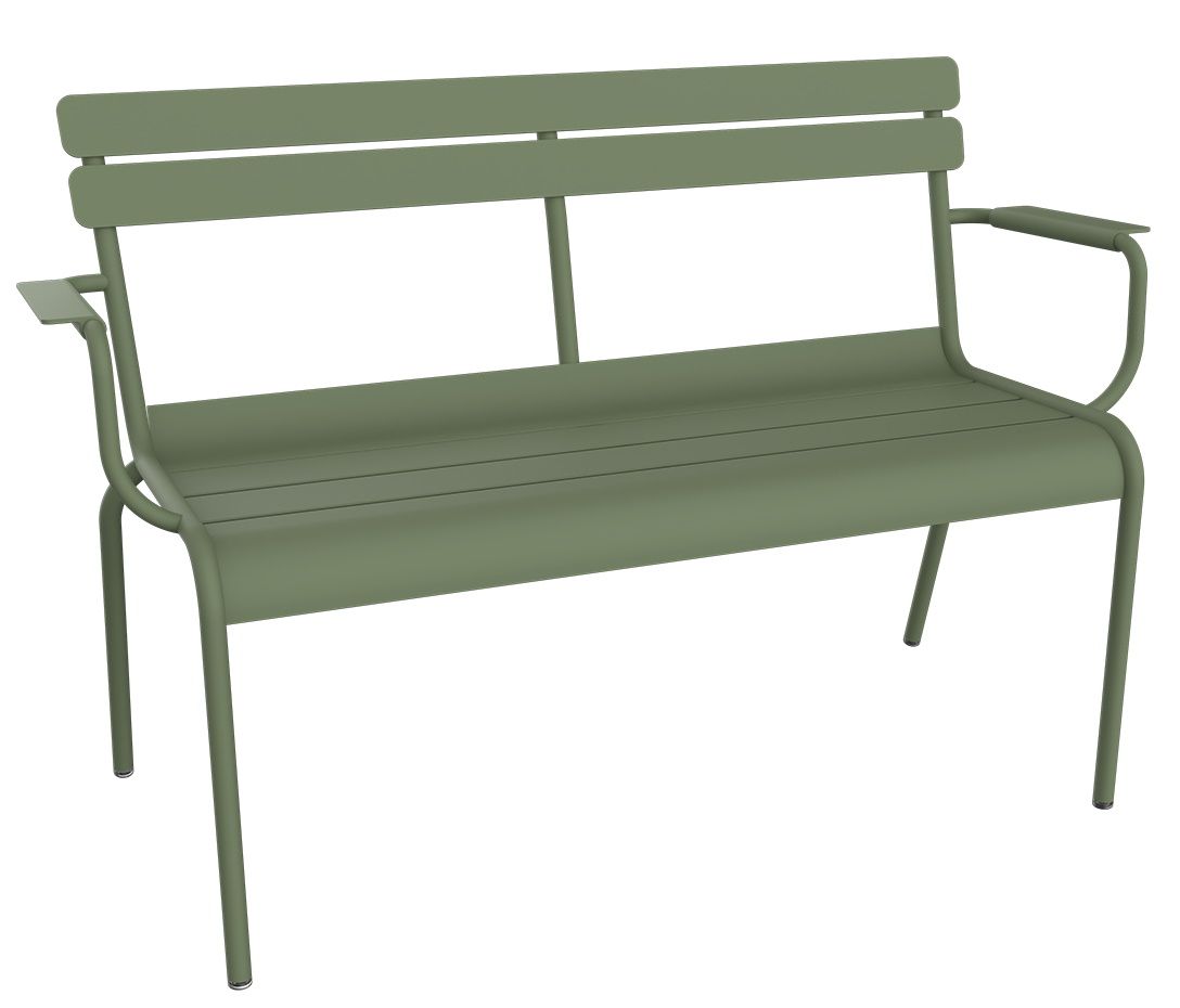 Luxembourg 2-Seater Garden Bench Outdoor Fermob