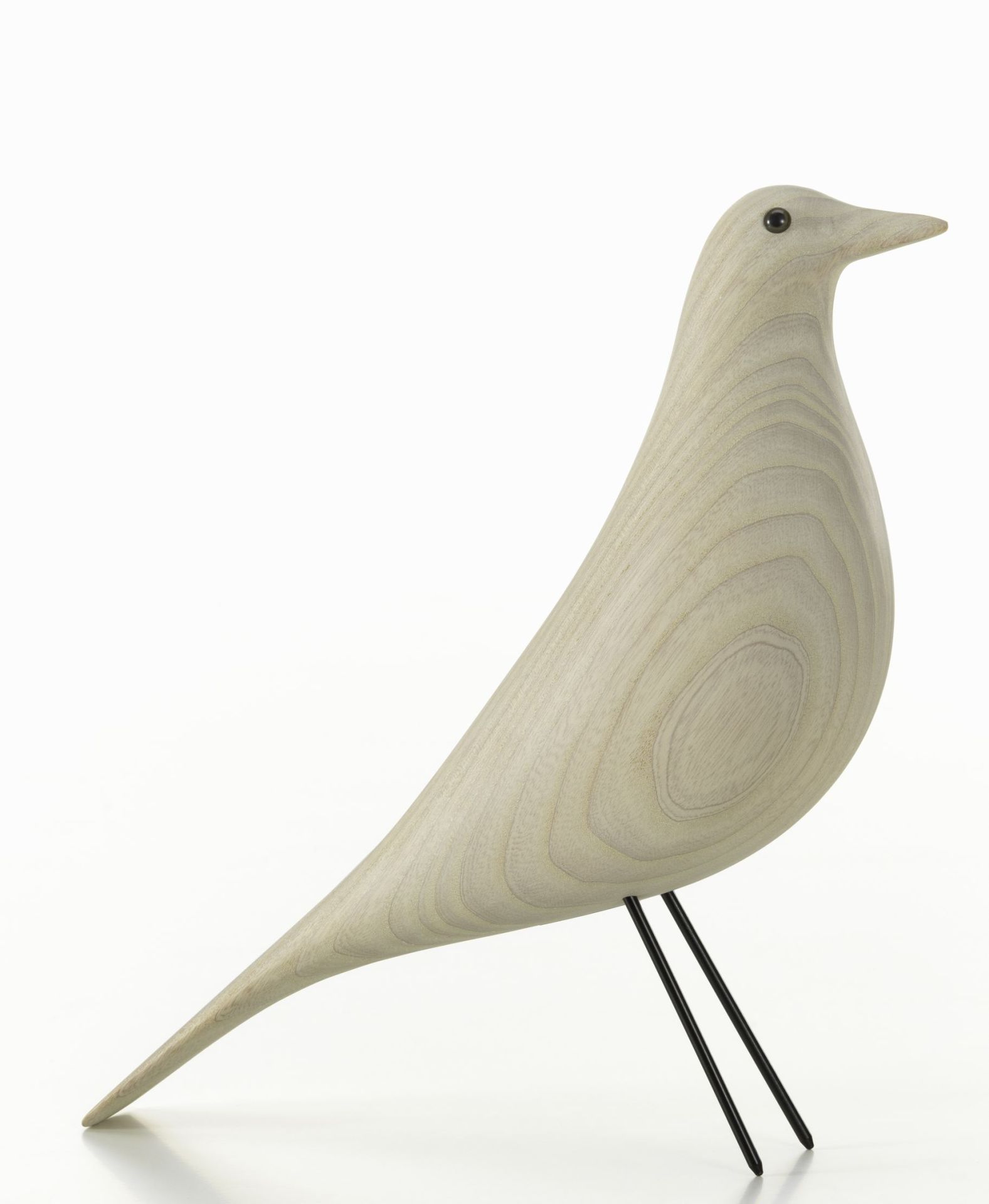 Eames House Bird sculpture white oiled ash Vitra
