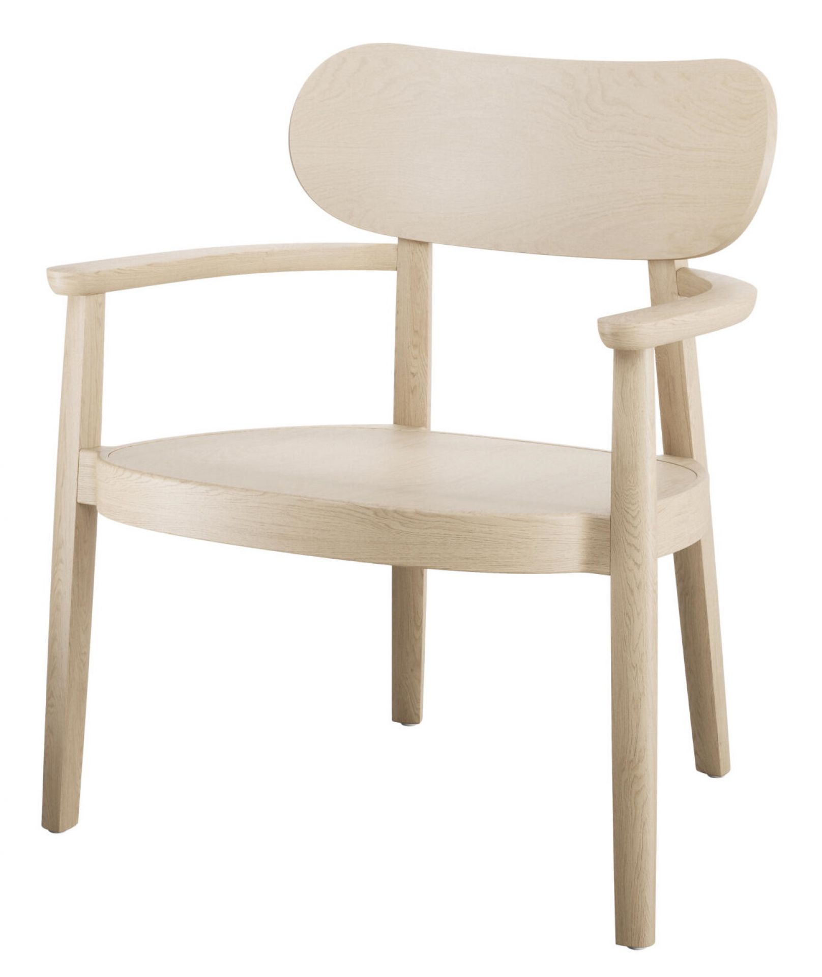Wooden armchair with armrests 119 MF Thonet 