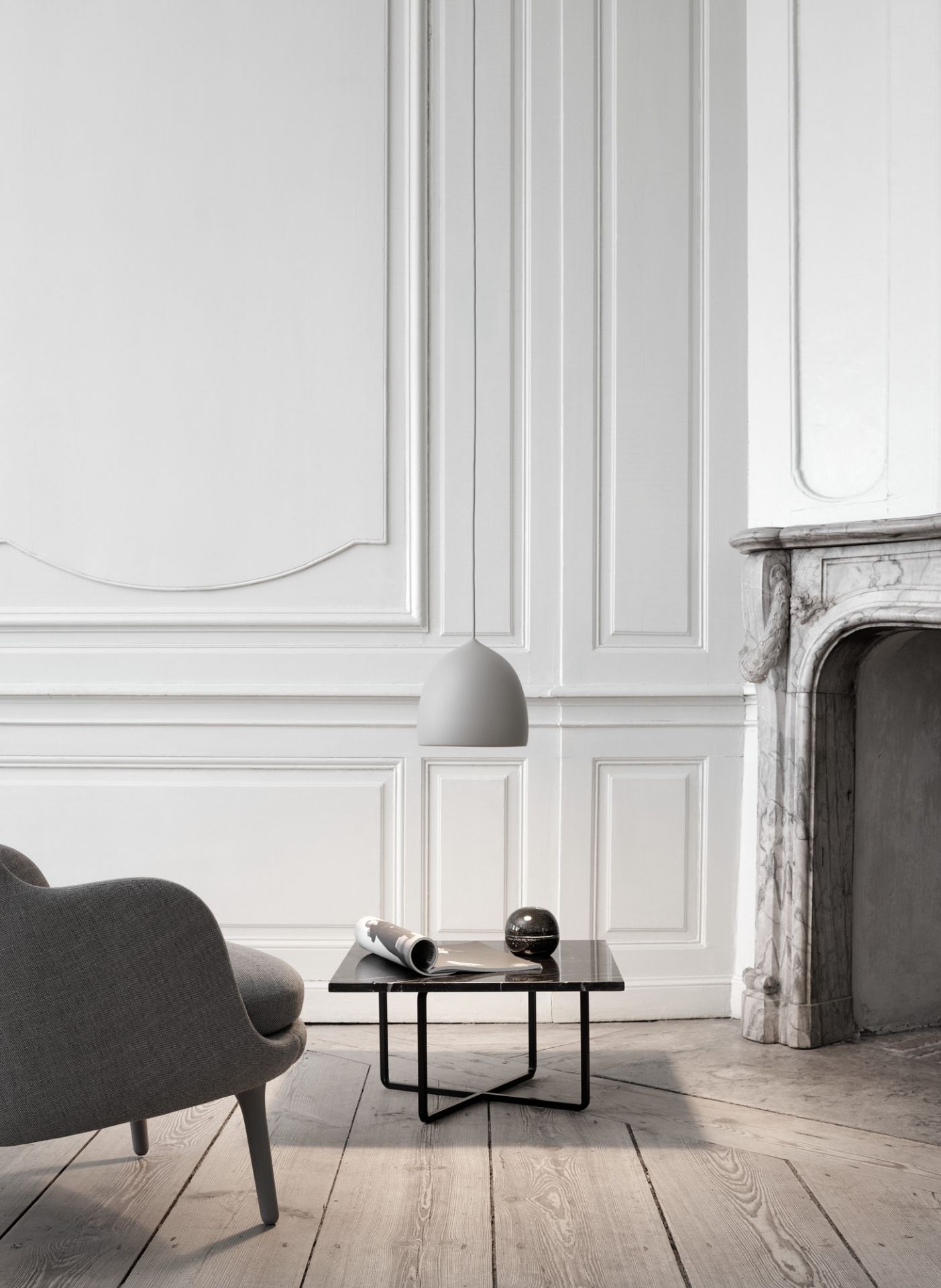 Suspence P1 Pendant Lamp Fritz Hansen White