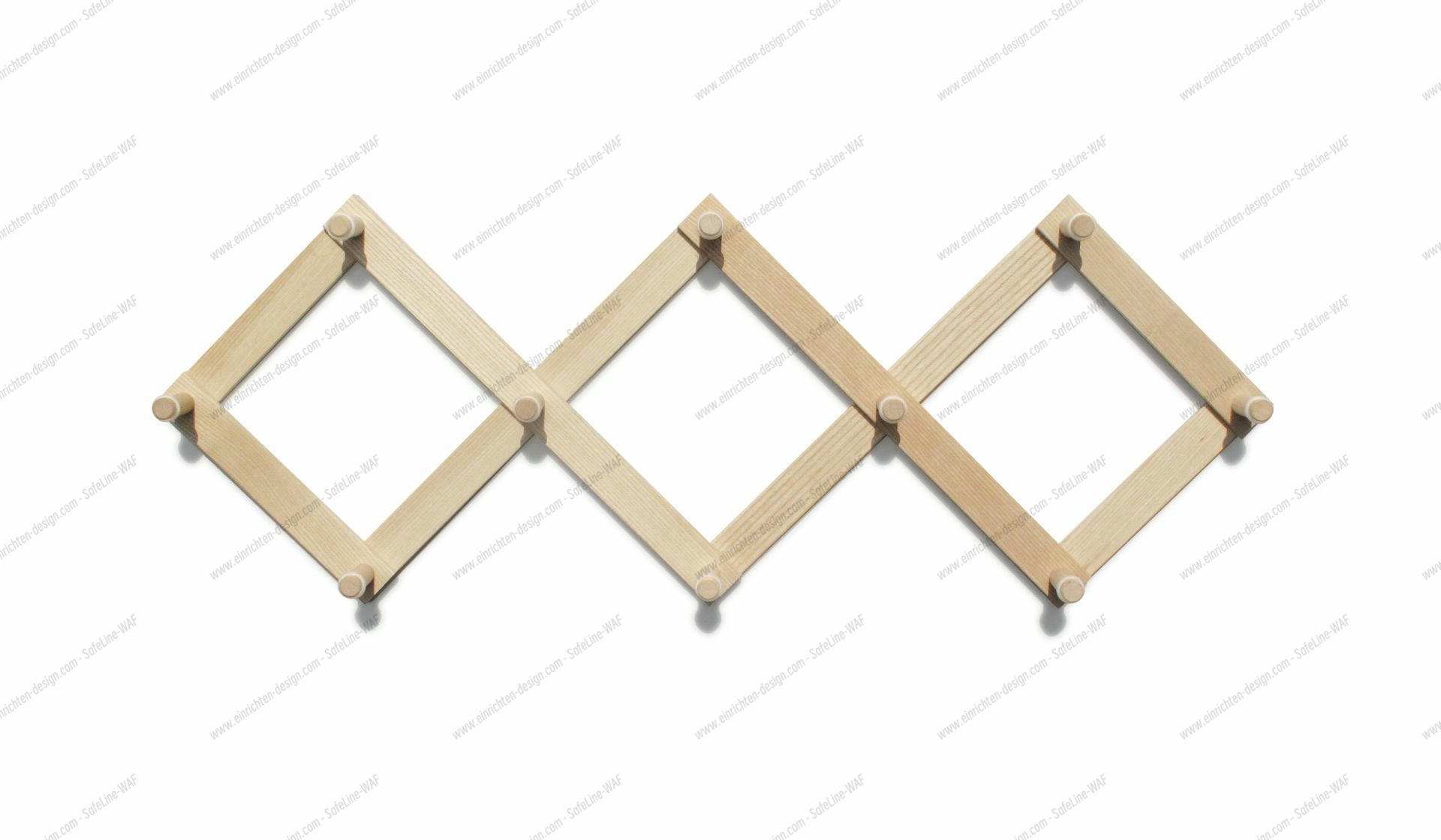 Wall coat rack Lia Side by Side SINGLE PIECES