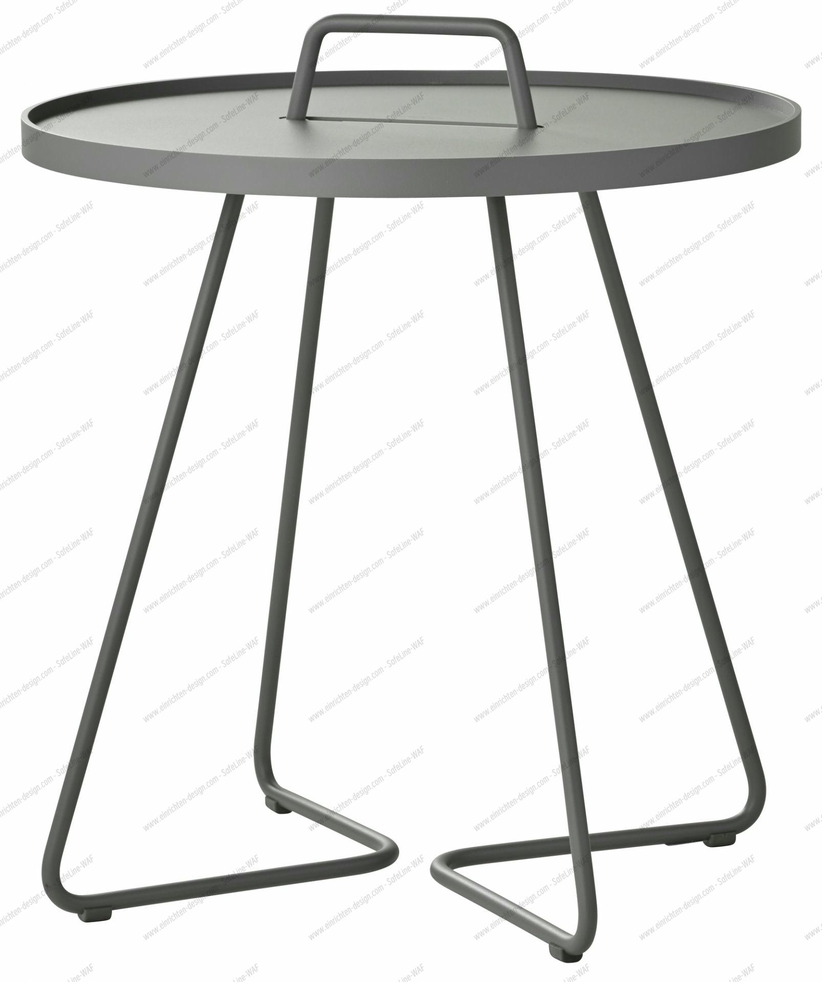 On-The-Move Outdoor side table large light grey Cane-Line