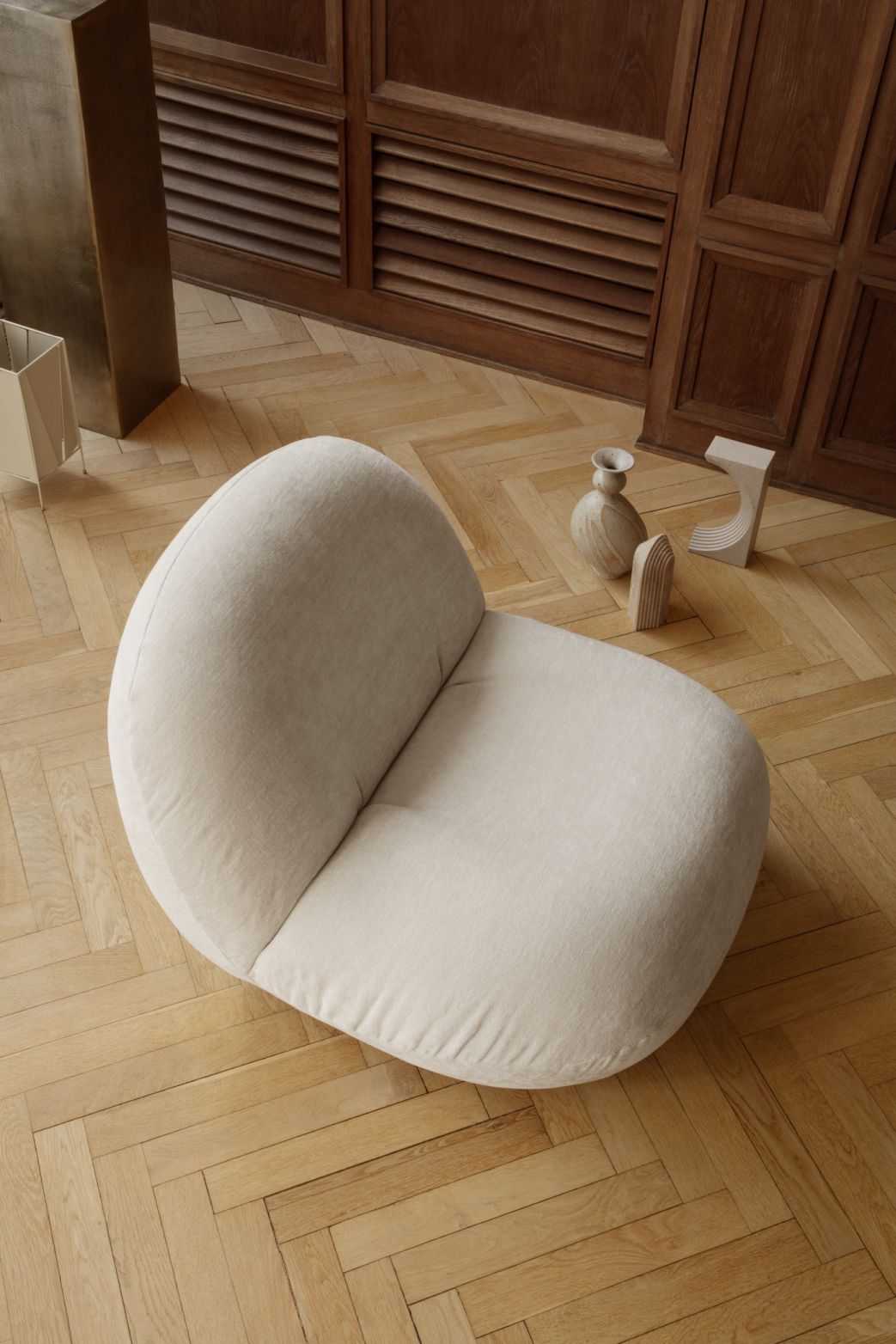 Pacha Lounge Chair Armchair Gubi