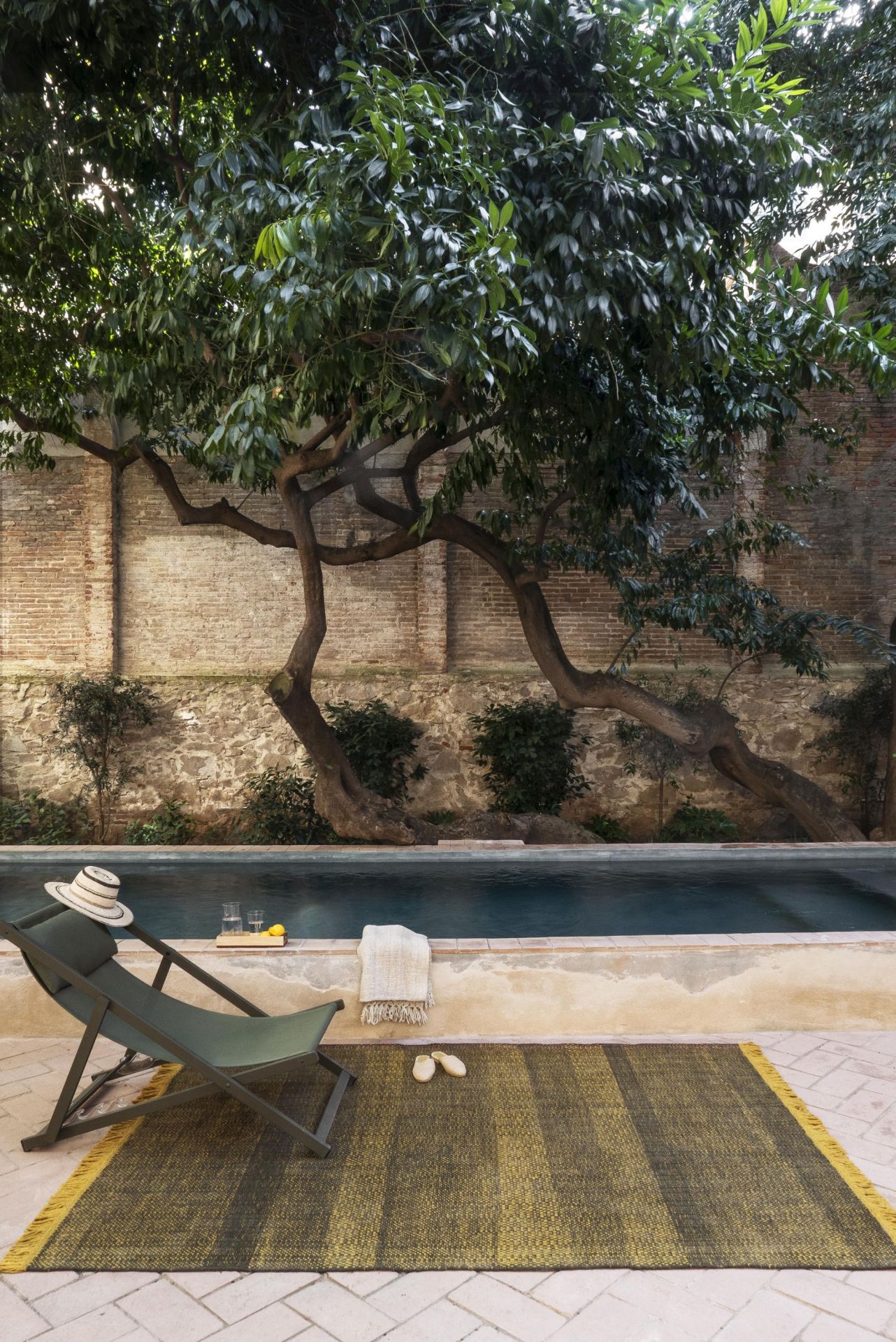 Tres Outdoor Texture Carpet Mustard 170x240 cm  Nanimarquina 