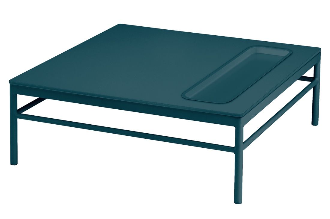 Rivage side table Outdoor W 85 x D 85 x H 29.5 cm Fermob