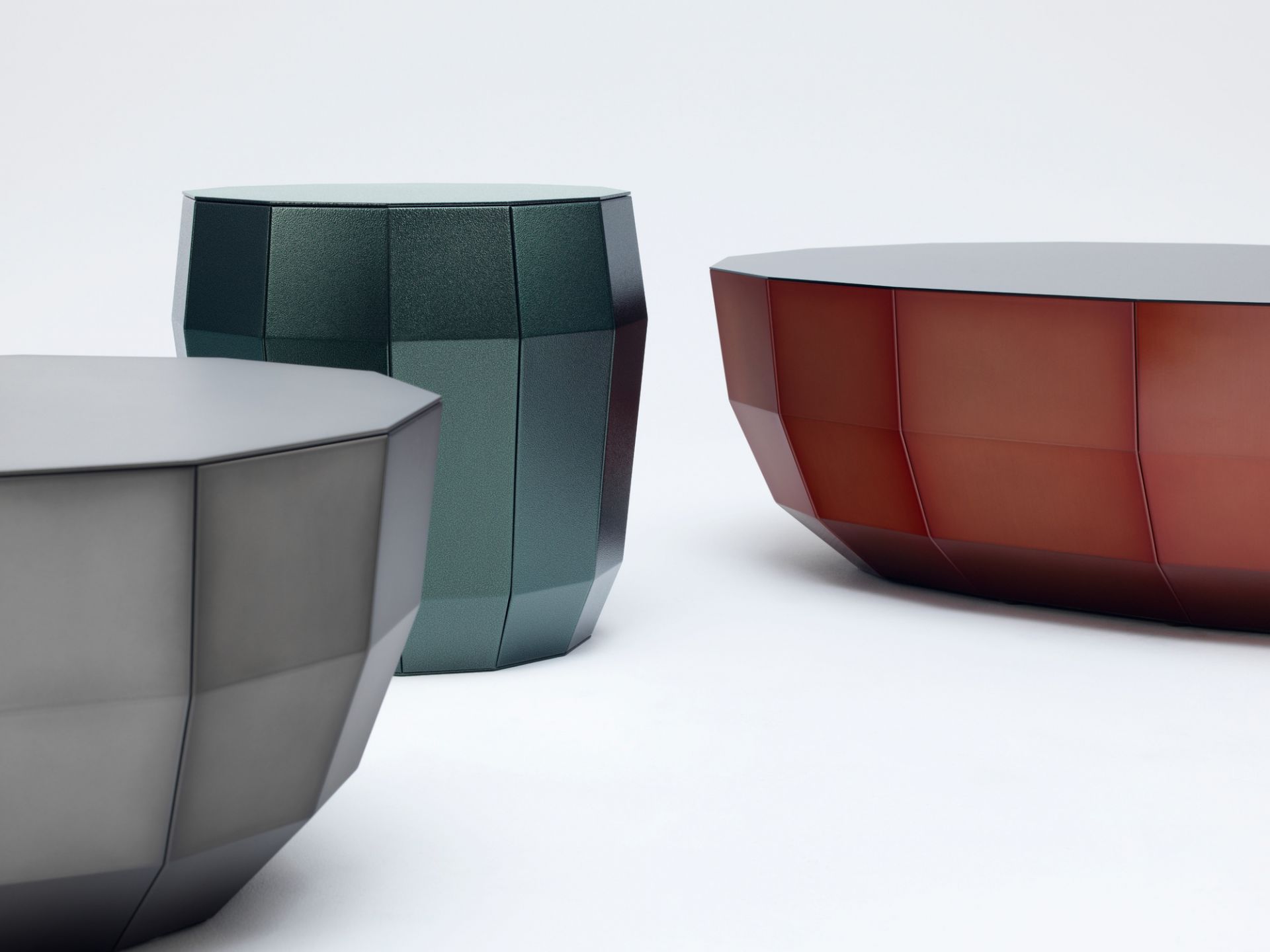 MO 08 coffee table smoke matt Müller Möbelfabrikation - QUICK SHIP
