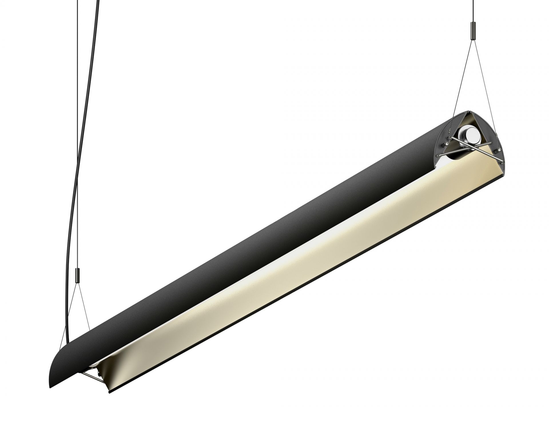 Updown 32 Pendant light Belux Black 3000K Dimmable