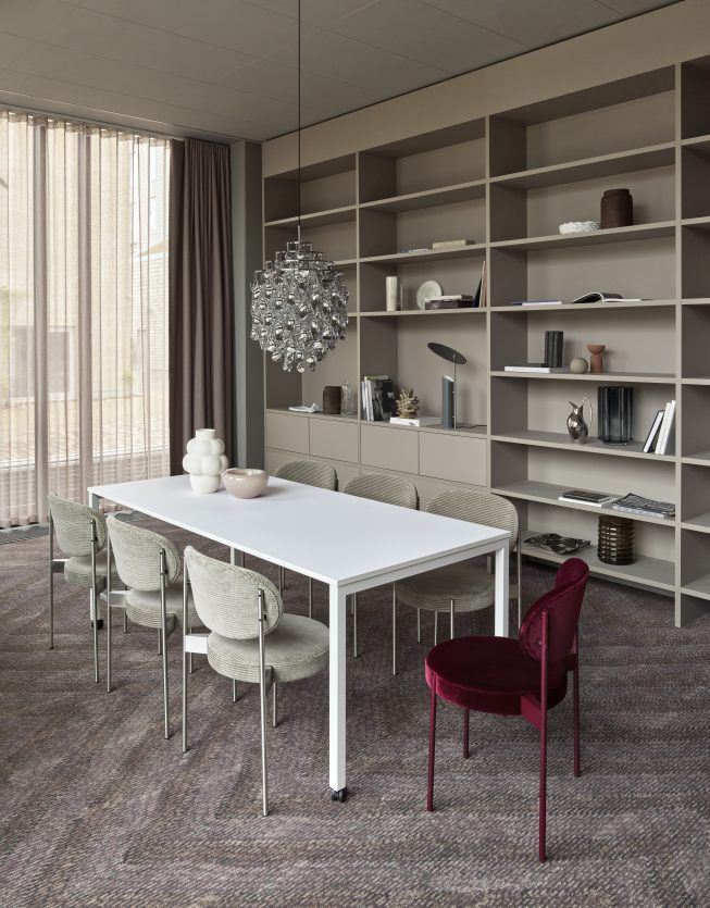 Panton Move Table Dining Table Rollable Verpan