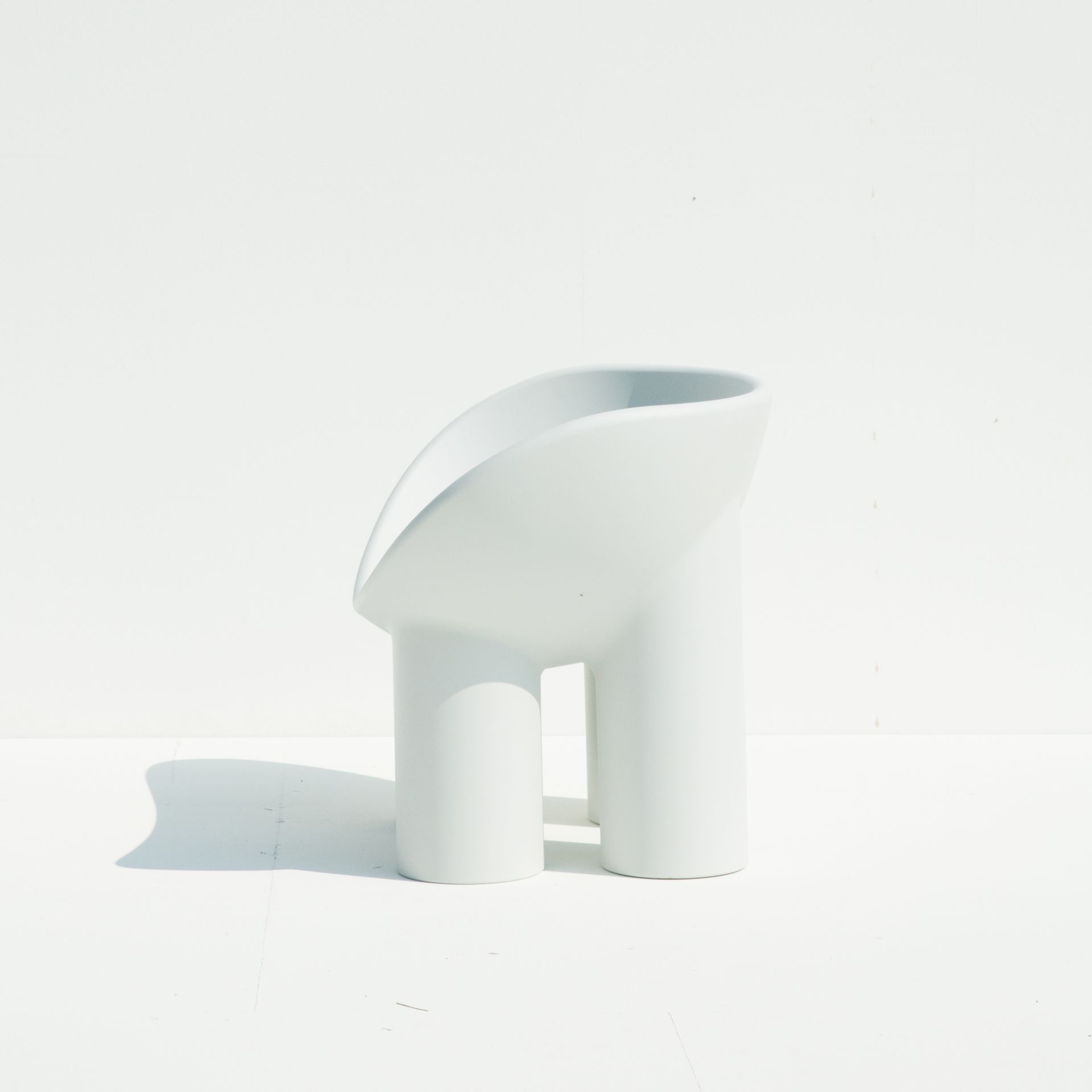 Roly Poly Armchair Driade Concrete