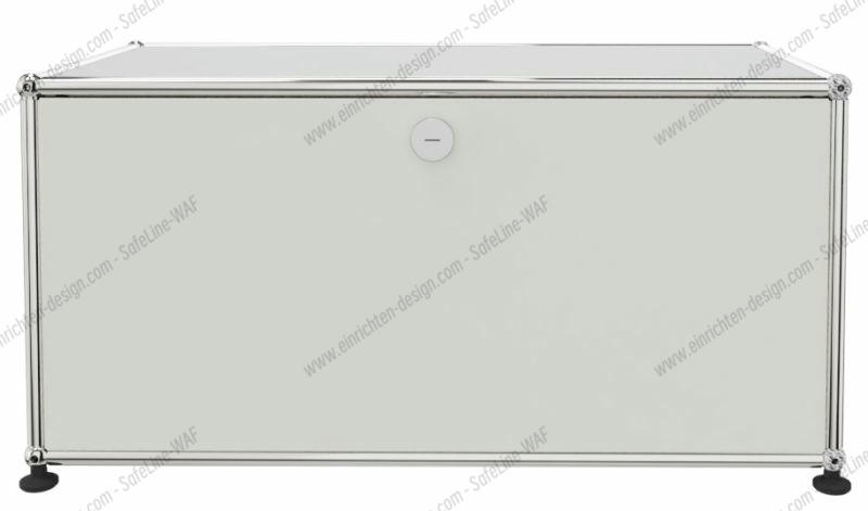 USM Haller Lowboard 1 Flap Pure white - FAST DELIVERY