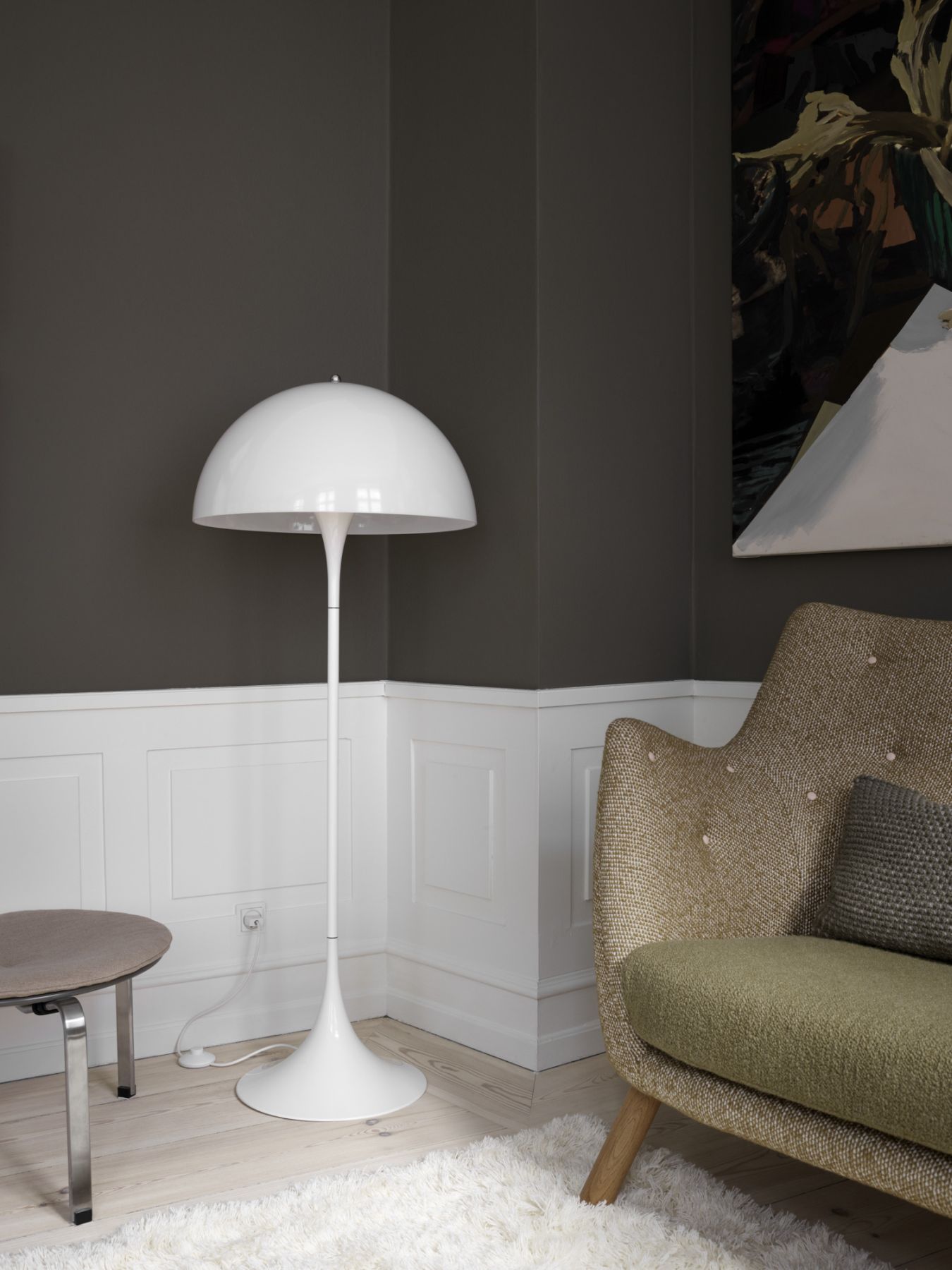Panthella floor lamp Louis Poulsen