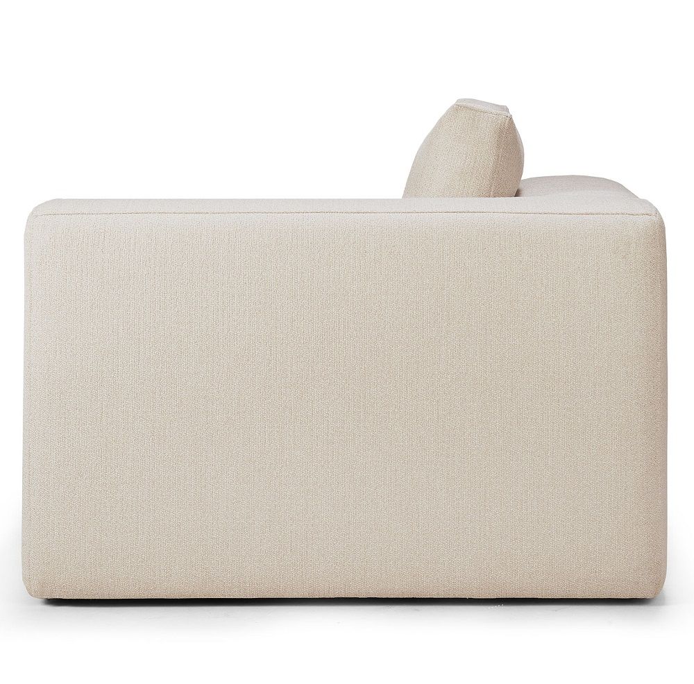 Mellow Sofa Off White Eco Fabric - left armrest Ethnicraft