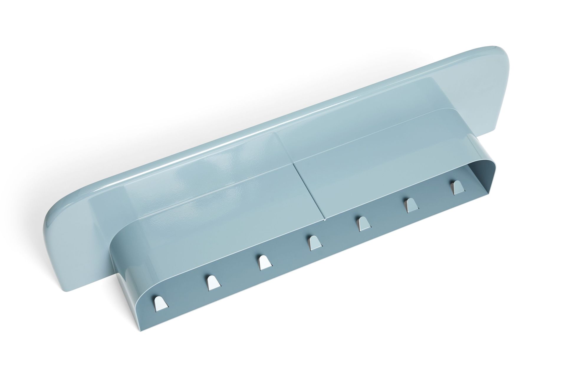 Korpus Shelf Small 7 hooks Wall shelf Hay