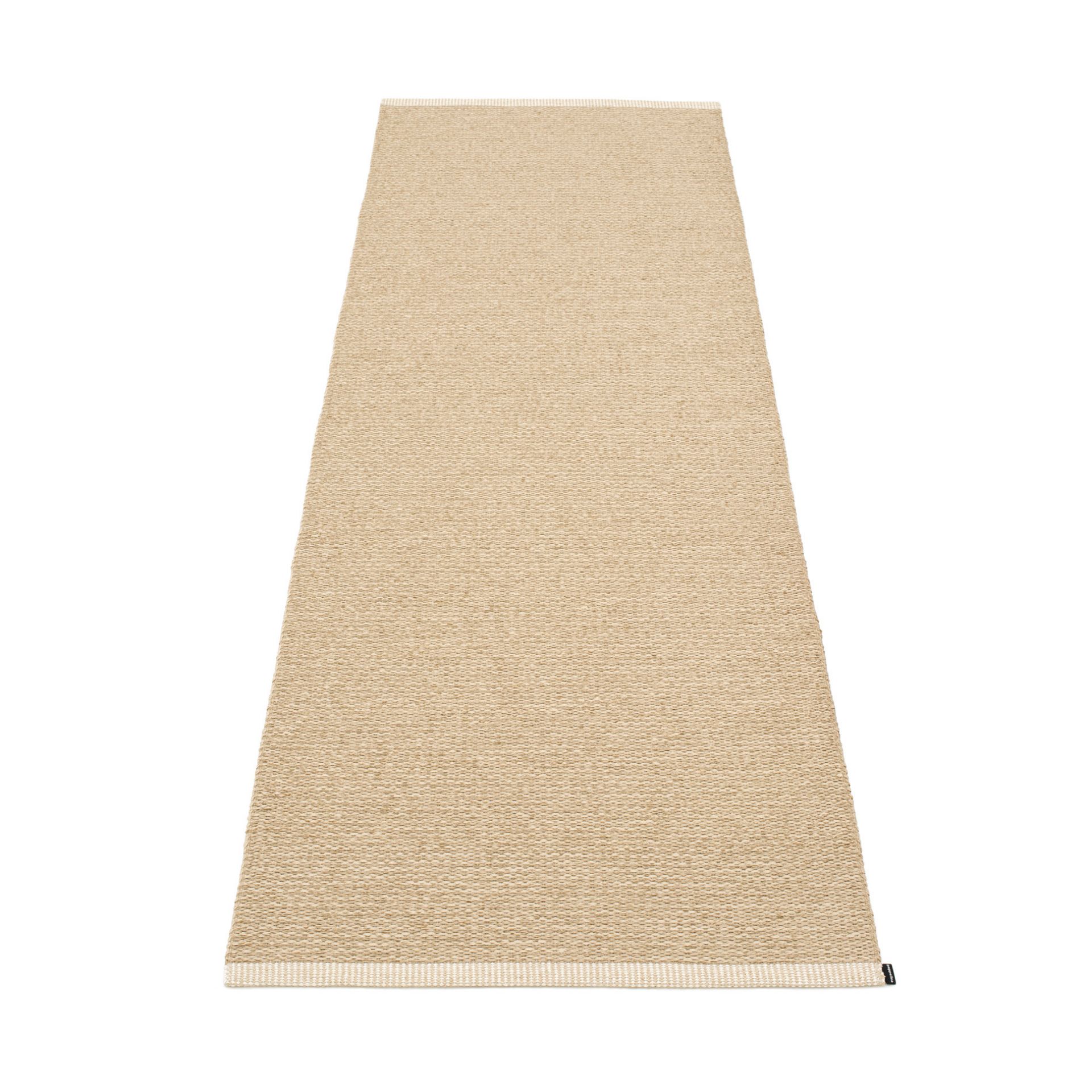 Mono Plastic Carpet 85x260 Pappelina Beige
