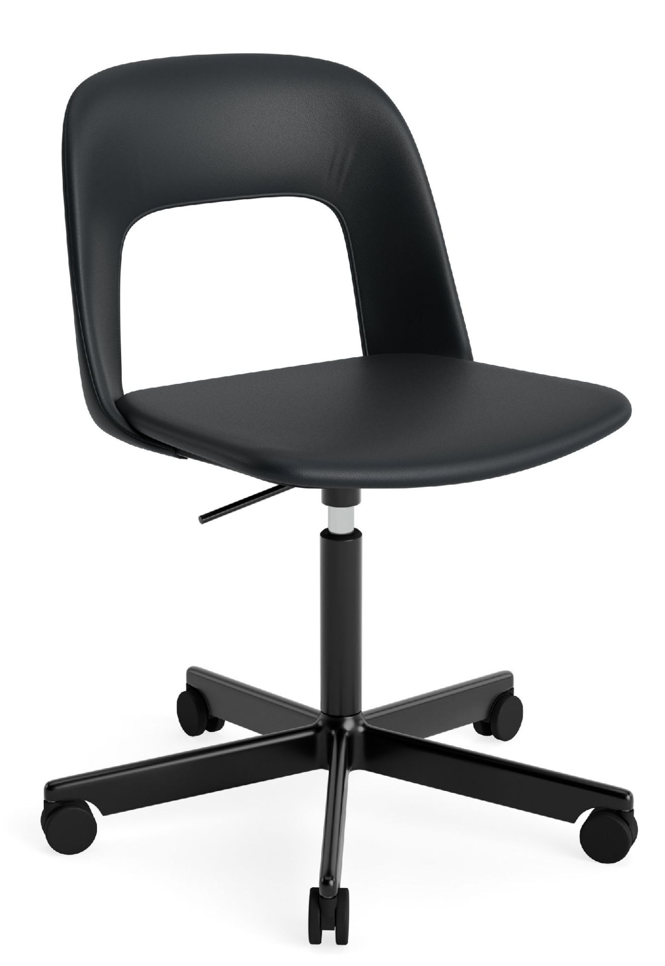Layout Side Chair 144 5-star swivel base chair Hay 