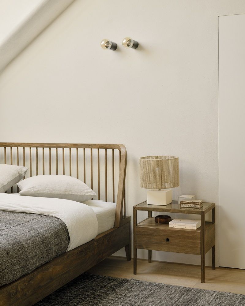 Spindle bed Ethnicraft Teak 160x200 cm