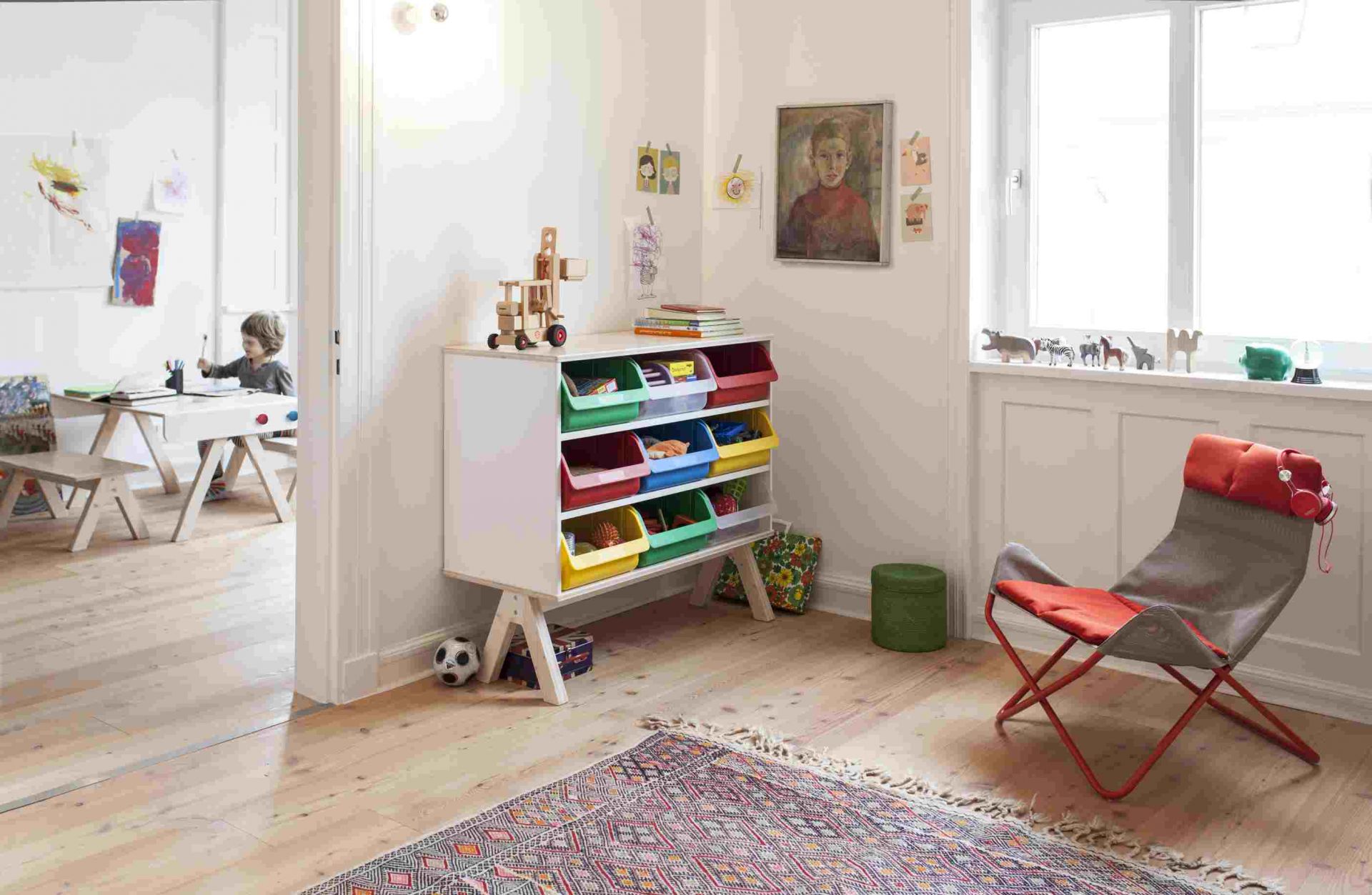 Famille Garage Tall Chest of Drawers Richard Lampert