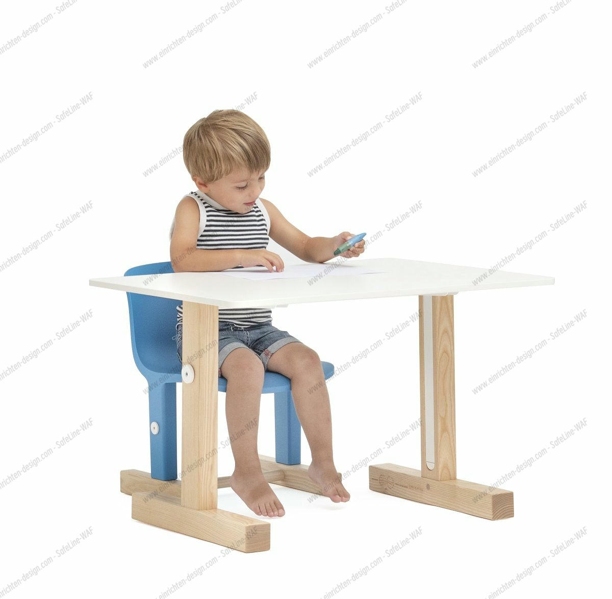 Little Big Table height-adjustable children's table Magis