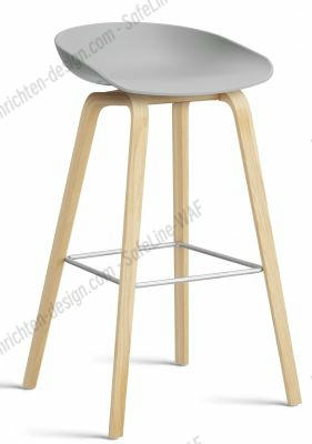 About a Stool AAS32 / AAS 32 Barstool High OAK SOAPED / CONCRETE GREY Hay SINGLE PIECES