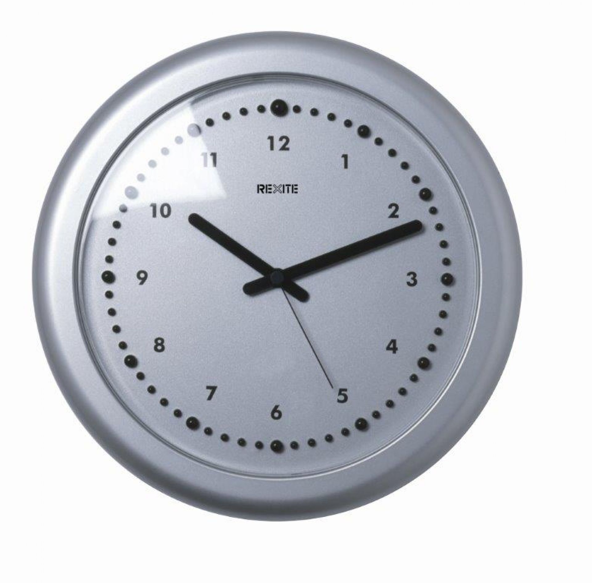 Zero Wall Clock Aluminiumausführung Rexite