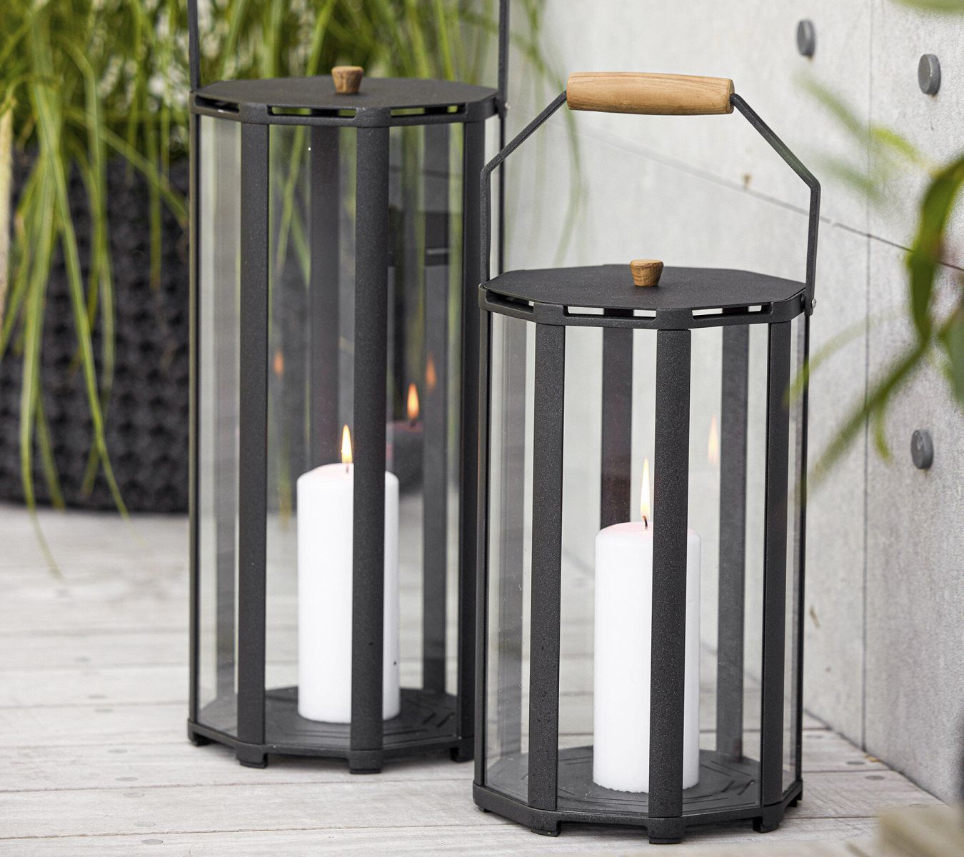Lightlux Lantern Teak Small Cane-Line