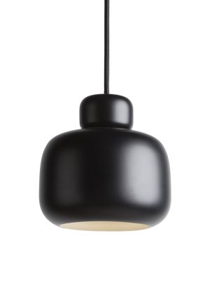 Stone pendant light Large Woud