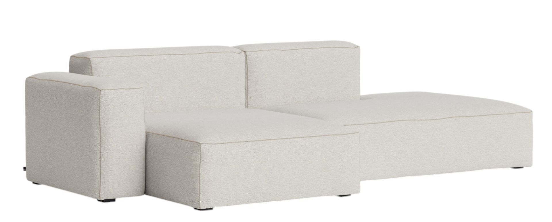 Mags Soft Sofa Low 2,5-seater Combination 3 with armrest left Hay