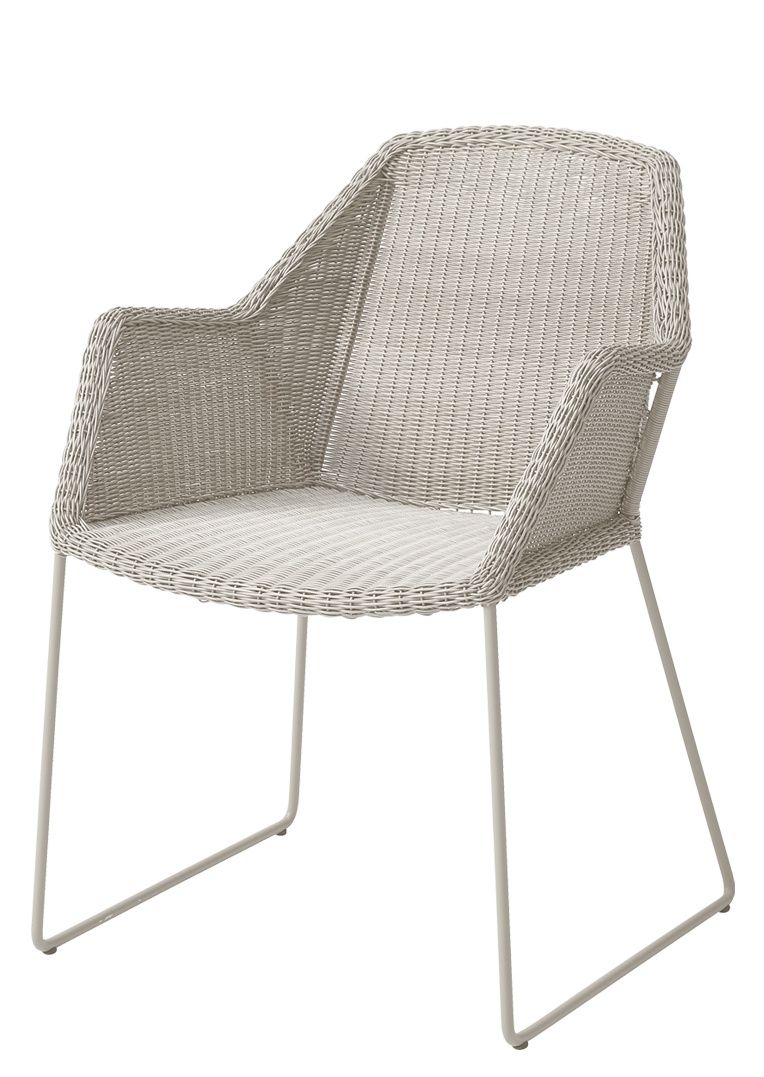 Breeze outdoor chair sled base Cane-Line Sand