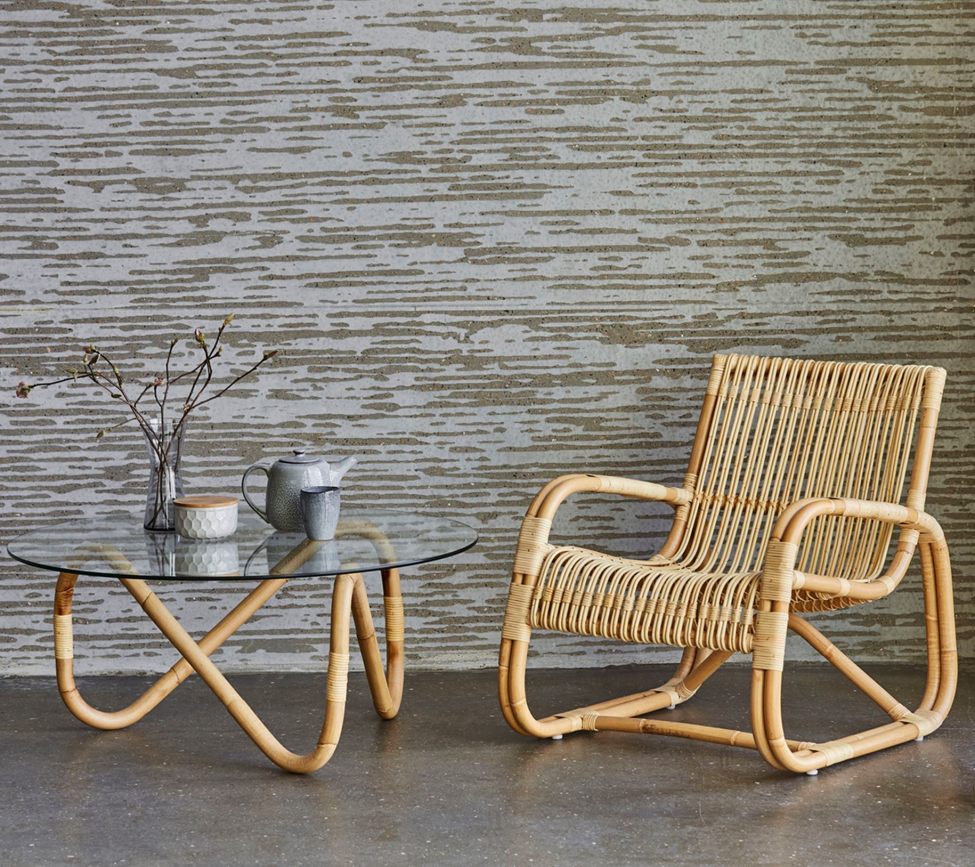 Curve lounge chair INDOOR Cane-Line