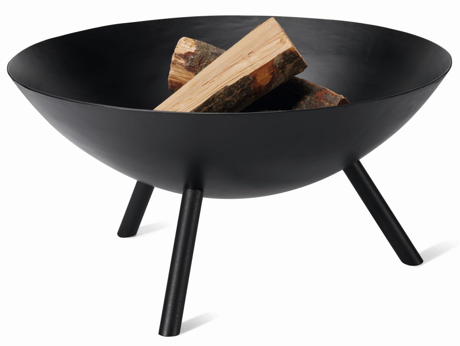 Flames complete set fire bowl L, grill plate and tongs Philippi