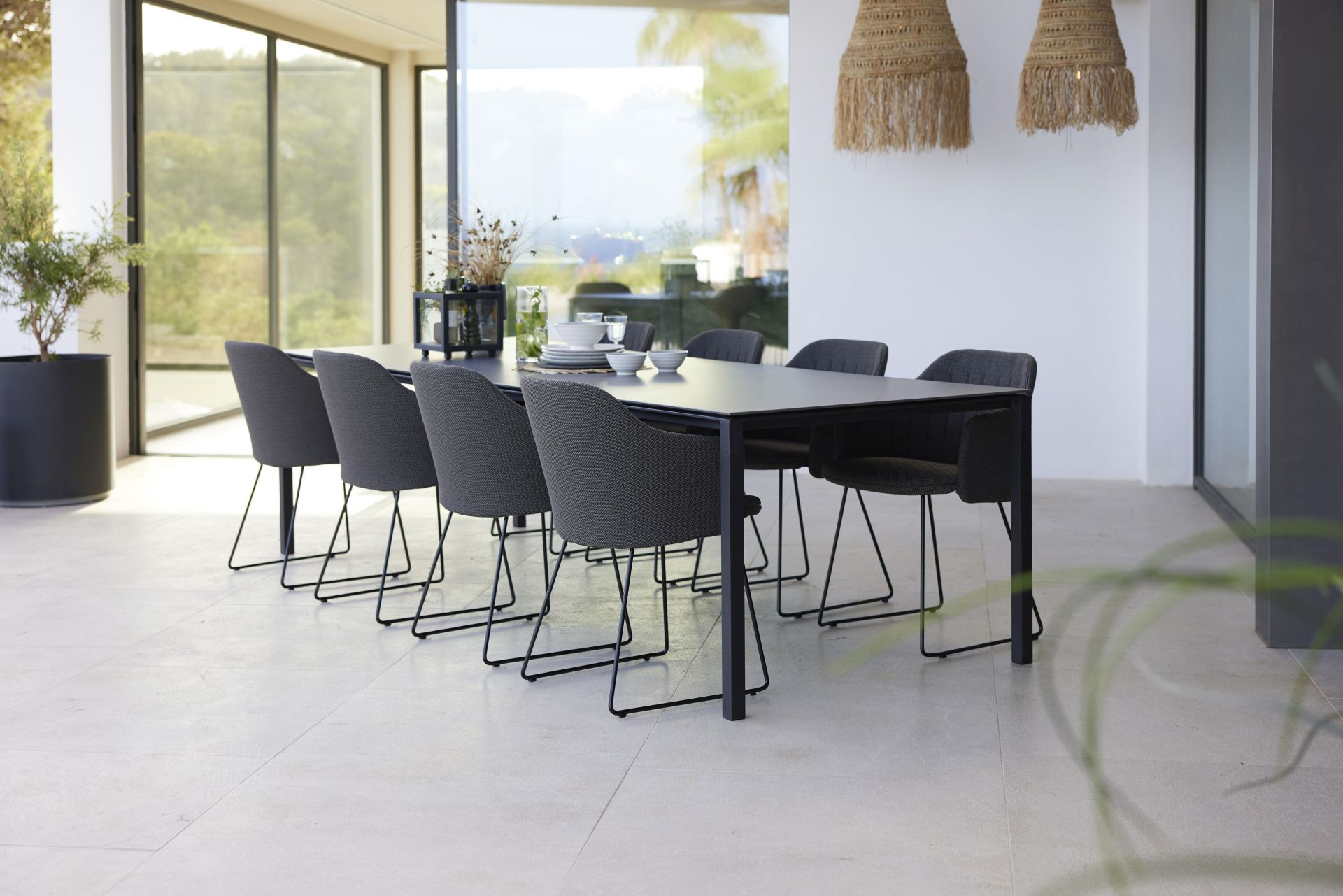 Choice Outdoor Chair Steel Frame 4 Legs Cane-Line 